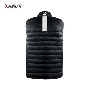 Winter Moto Biker Style Custom Logo Work Wear Uniform Softshell Puffer Vests for