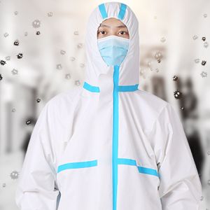 Cheap Disposable Surgeon Gown Anti Epidemic Antibacterial Plastic Closures Isolation Suit for sale