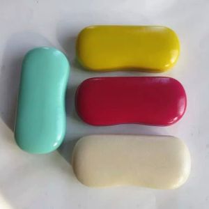 Cheap Fashionable glasses cases with shinning leather design for sale