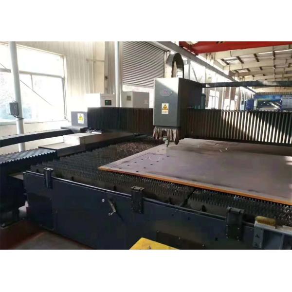 Water Cooling Large Format Fiber Laser Cutting Machine , Metal Laser Cutting Equipment