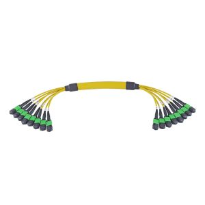 96F 192F Fiber Optic MPO MTP Breakout Cable Singlemode