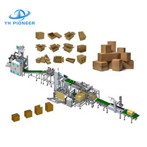 High Efficiency Bag Case Packer Machine 3 PH 380V 50HZ For Streamlined