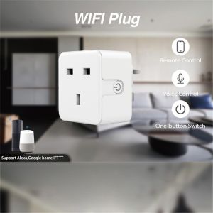 Alexa Compatible Portable Power Plug UK, Remote Control Charging Electric Timer