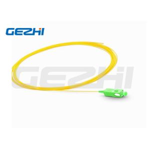 China ST Connector Type Simplex Optic Cable Pigtail with Refer to Chromatogram Jacket Color on sale