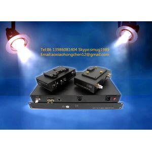 EFP/ENG fiber converters for remote live link system with Datavideo ITC-100（JM