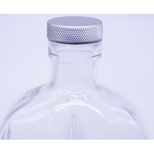 1750ml Aviation Engraved Gin Bottle Alunimum Screw Cap SGS FDA