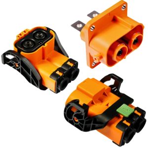 9.1mm wire harness connector two cores 1000V DC 40A for new energy vehicle