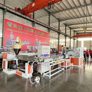 PLC Control System Plastic Pipe Machine for Customized Voltage 380V or Customer