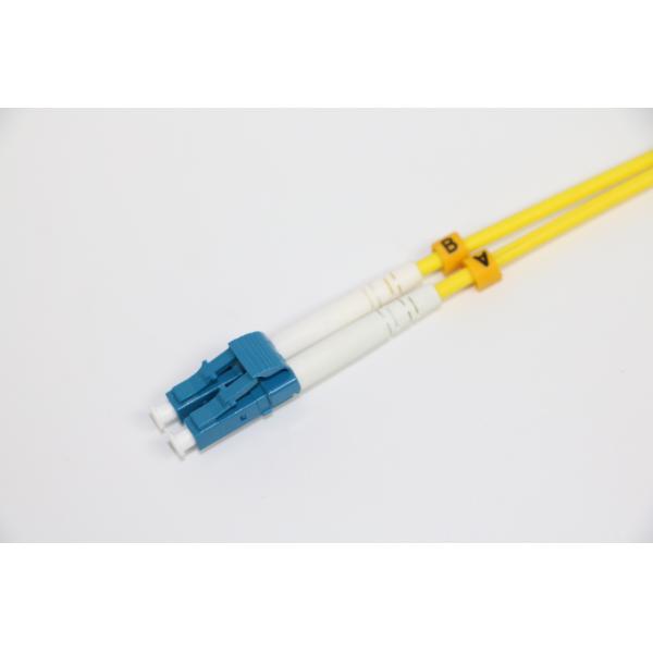 FC - LC Single Mode Fiber Optic Cable Duplex Optical Fiber Patch Cord