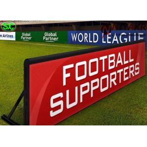 Advertisement Video Perimeter Stadium Led Display Screens With Soft Protecting