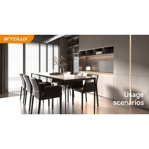 A2707 No Handle Bamp Light Customized Color Built-in Hand-Swipe Switch 10w/m