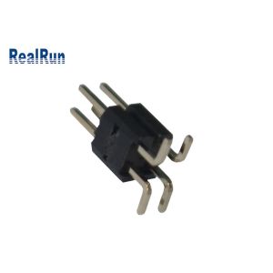 Black 2.0mm Pitch PA6T 12 Pin Pcb Connector Dual Row