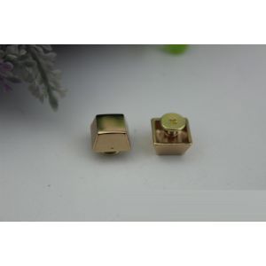2019 New idea products design square 8 mm gold metal decorative rivets for
