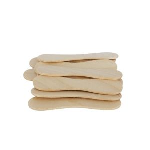 ISO9001 Biodegradable Wood Ice Cream Sticks , Disposable Wooden Ice Cream Spoons