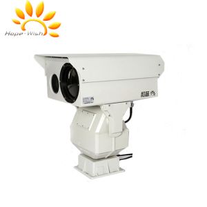 Long Distance Dual Thermal Imaging Camera , PTZ Night Vision Security Camera