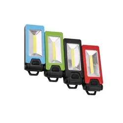 Plastic Handheld Rechargeable Work Light 12.6x4.7x2.8cm