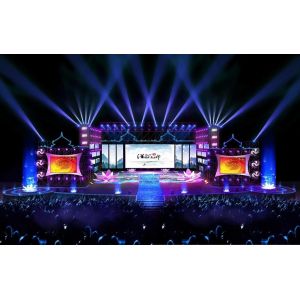 China Indoor Advertising Stage LED Screens HD Video Wall P3 Pixels High Brightness Panels on sale
