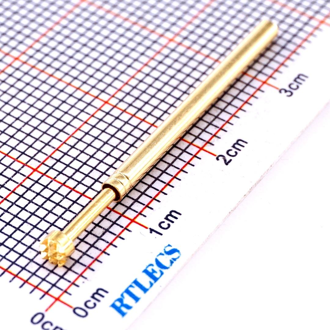 5A 2.03 MM Outer Diameter GKS-003 Pitch Gold-plated Test Probe with BeCu Plunger