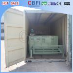 High Output Commercial Ice Block Maker Machine With 20 Ft 40 Ft Container