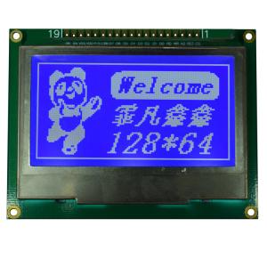 Cheap Transmissive Dot Matrix LCD Module , 128*64 Graphic COG LCD Display Module for sale