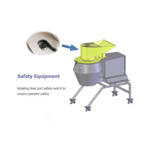 304 SUS Carrot Shredding Machine Potato Chips Cutting Equipment