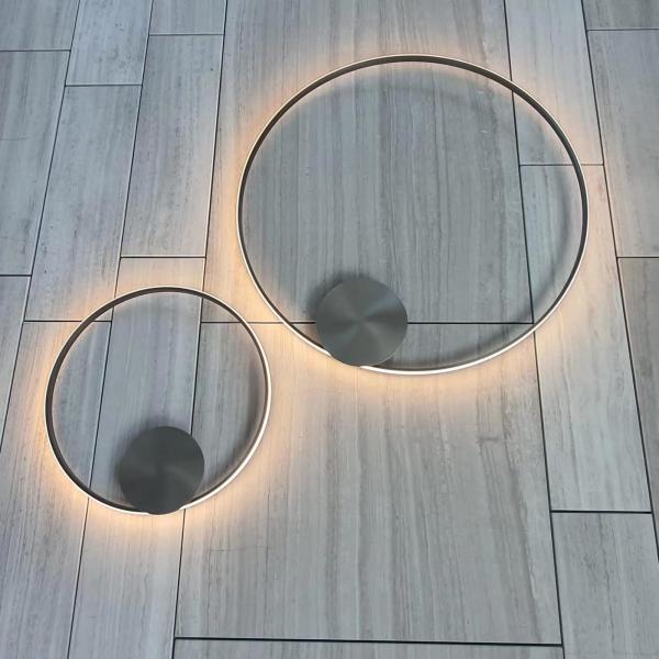 Quality Custom Made Pendant Lights Modern Circular Led Chandelier AC110V To 240V wholesale