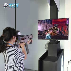 32 Inch Screen VR Battle Simulator VR Gun Battle Shooting Games
