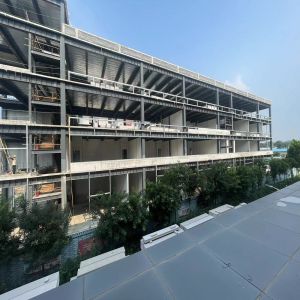 Custom Prefabricated Steel Structure Warehouse Q355B Material