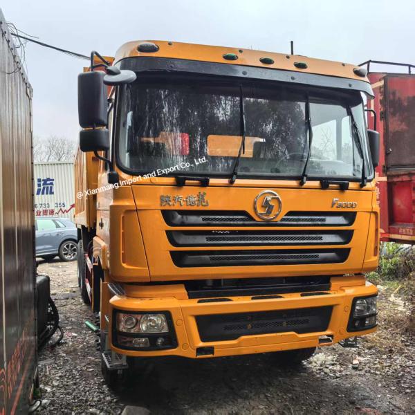 Shacman F3000 6x4 Used Dump Truck 380HP Tire Model 12.00R20 Euro 2 Emission Standard 10 Tires FAST10JSD180 QH50 Gear box