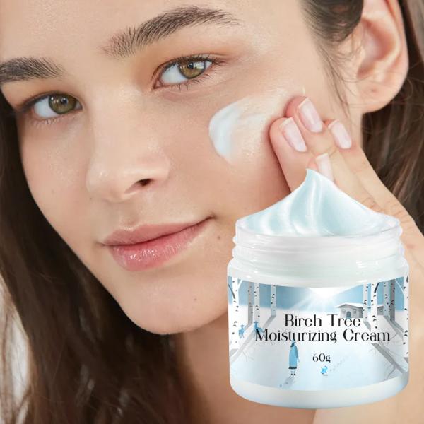 Birch Deeply Moisturizer Facial Cream Hydration Anti Aging Wrinkle Collagen