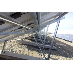 OEM Rooftop Mounting Brackets Aluminium Solar Panel Mounting Rails