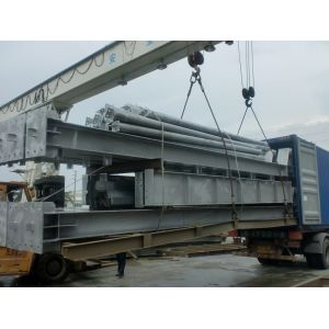 Galvanized Warehouse Steel Structure With AWS and BS EN Standard