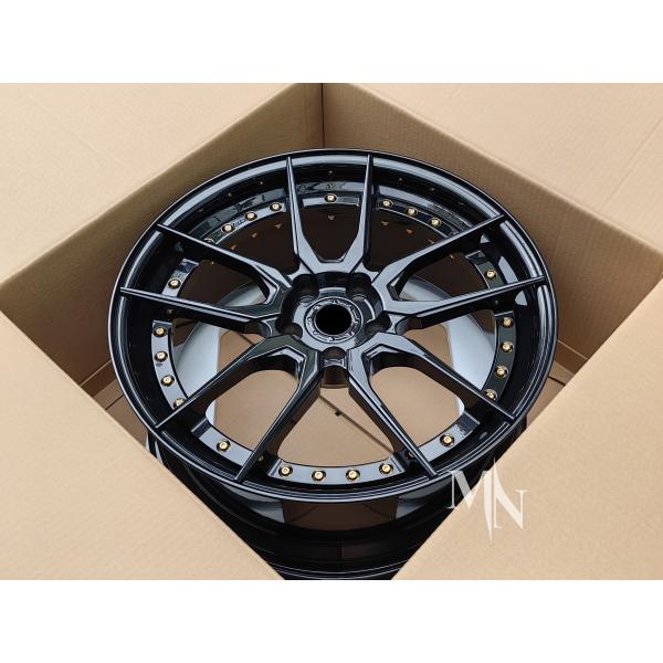 BC HCA162S Two piece Wheels For Infiniti Q50 19 20 21 22 Inch Custom Black Rims