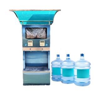 100kg/24h Commercial Automatic Portable Self Serve Hotel Water Vending Machine