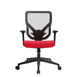 Red Fabric Upholstery Project Office Chairs Angle Automatic Adapt Systems