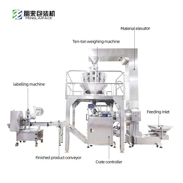 Large Production Weigher Packing Machine High Speed Candy Packaging Machine Rice Packing Machine 1200-2400bag/min