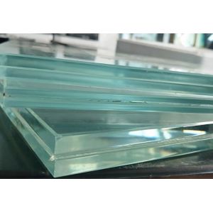 PVB / Sgp Tempered Laminated Glass With Polished Edges