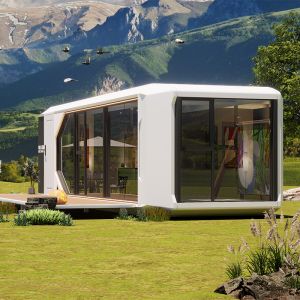 Custom Design Outdoor Prefabricated Prefab Space Capsule House Villa for Hotel