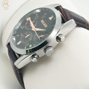 Custom Luxury Waterproof Wristwatch Analog And Digital Display Mens Stylish