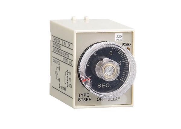 ST3P Series Electronic Timer Switch Mechanical Relays AC220V 3A Multi Range