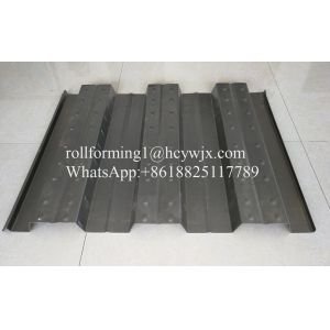 Metal Plc Control Floor Deck Roll Forming Machine