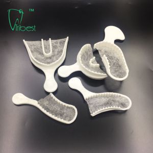 Non Woven Gauze Plastic Mesh Bite Registration Tray