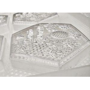 Wholesale Hexagon Shaped Plastic Honey Storage Foundation Honey Comb Frames for