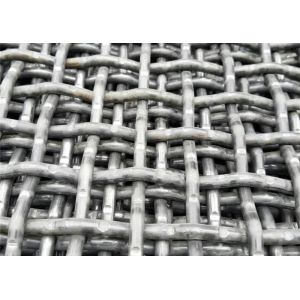 High Tensile Steel Self Cleaning Screen Mesh For Stone Crusher Mining Industry