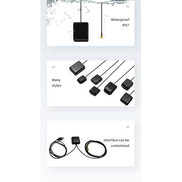 Magnetic Active Marine Usb Rohs Trimble Ttk External Combo Car Gsm Glonass 4g Gnss Gps Antenna