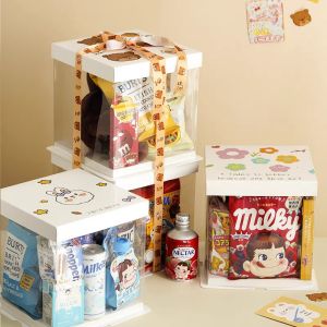 Custom Order Accepted Cake Packaging Boxes with AI CDR Or PDF Design Requirement and Matt Lamination