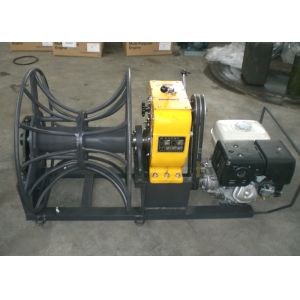 Cheap 5 Ton Honda Petrol Engine Powered Cable Pulling Winch Machine for sale