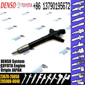 Rail Fuel Injector 295900-0040 23670-26050 For Toyota RAV4 2AD-FHV 295900-0040
