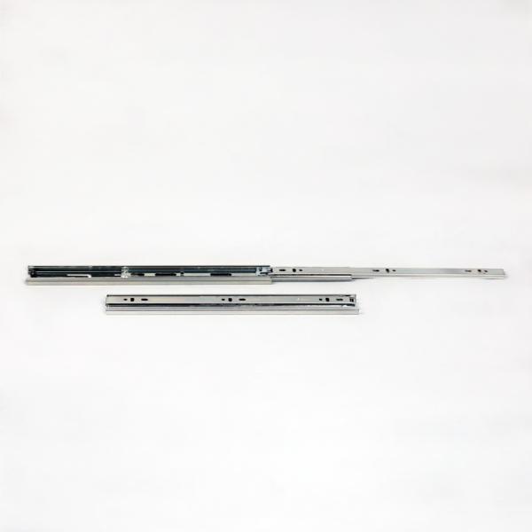 Iron Tri Fold Furniture Drawer Slides 600mm For Kitchen Cabinet