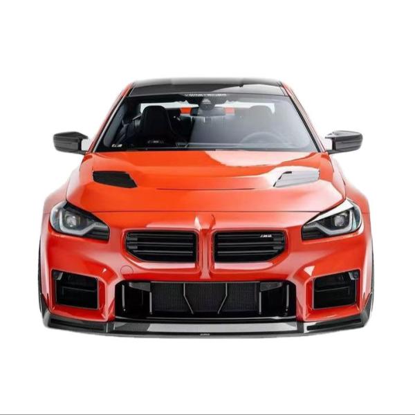 Quality For BMW M2 Carbon Fiber Body Kit M2 Upgraded Vors-style Carbon Fiber Front Lip Diffuser Spoiler Hood Side Skirt wholesale